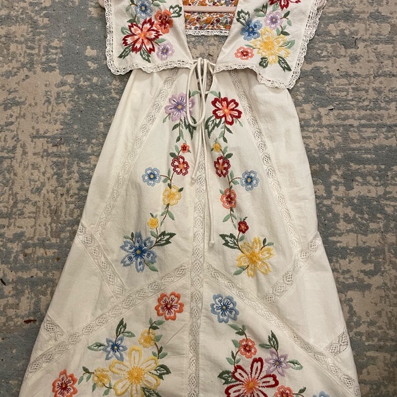 Willow Embroidered Mini Dress - Picture 2 of 3